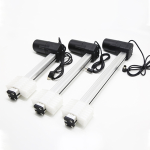 TE-05 Track Flat Push Electric Push Rod <b>Linear</b> <b>Actuator</b> With DC Motor Drive - Product Image 1