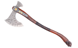 <span class=keywords><strong>God</strong></span> <span class=keywords><strong>of</strong></span> <span class=keywords><strong>War</strong></span> <span class=keywords><strong>4</strong></span>: Queye, <span class=keywords><strong>Kratos</strong></span>, <span class=keywords><strong>War</strong></span> Axe, Leviathan Axe, 1:1 Resin Axe, Resin Guardian Shield - Product Image 2