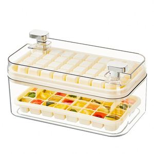 Summer Ice <b>Cube</b> Maker Square Storage Box Lid and Bin <b>Light</b> Ice Ball Maker Mold Trays for Freezer Ice <b>Cube</b> Tray With Container - Product Image 5