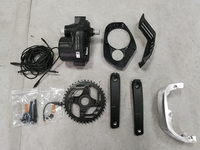 Kit de vélo électrique Bafang M600 à moteur central avec batterie en option, kit de conversion électrique pour vélo
