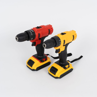 Perceuse à percussion électrique sans fil 21V à vitesse variable avec moteur sans balais, visseuse, machine de perçage, batterie OEM 2.0Ah