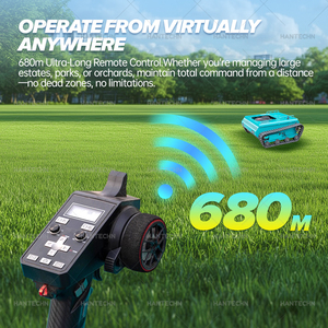 Cortadora de Césped Industrial Multifuncional con Control Remoto Inteligente, Desbrozadora Giratoria de 360 Grados, a Gasolina, de un Solo Cilindro - Product Image 3