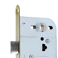 Corps de serrure à mortaise de porte d'entrée en acier inoxydable de style russe avec ingénierie de précision