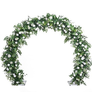 Arche de toile de fond incurvée portable pour mariage en bord de mer, cérémonie en forêt et fête mobile en plein air - Product Image 3