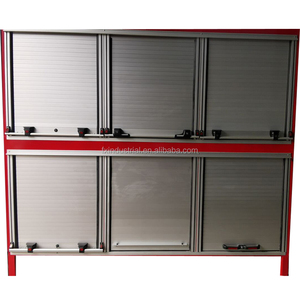 Persiana enrollable de aluminio para vehículo de bomberos, puerta corredera para camión/vehículo - Product Image 1