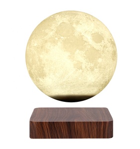 Lámpara Lunar LED de Levitación Magnética con Control Táctil, Tres Colores, 14 cm, Luz Nocturna para Habitación, Gran Venta - Product Image 2