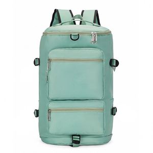 Travel Bag Large Capacity Luggage <b>Double</b> Shoulder Bag Dry and Wet Separation Backpack Independent Shoe <b>Bin</b> Sports Bag - Product Image 6