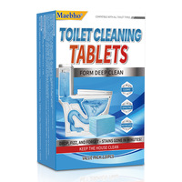 Tablettes nettoyantes automatiques pour toilettes, bloc solide bleu moussant, nettoyant pour cuvettes et réservoirs de toilettes
