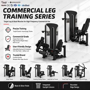 Machine de <span class=keywords><strong>musculation</strong></span> professionnelle haut de gamme pour biceps assis à double réglage – Équipement de fitness commercial de qualité supérieure pour l'entraînement - Product Image 2