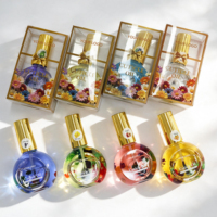 Huile pour cuticules à fleurs séchées 30ml avec logo personnalisé pour salon professionnel, avec boîte cadeau