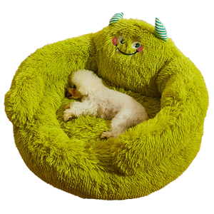 Perrera Invierno Cálido Caja sólida Mascota Perezoso Sofá Cachorro Cama Pequeño Perro de tamaño mediano Seguridad Gato Nido Todas las estaciones Universal - Product Image 1