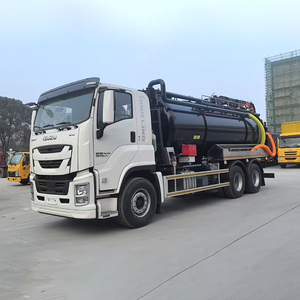 Camion ISUZU 20m3 per Aspirazione e Pulizia di Acque Reflue e Feci, Trasmissione Manuale Diesel, Aspiratore per Fosse Settiche in Vendita - Product Image 3