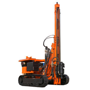 소형 펜스 포스트 드라이버 유압 파일 드라이빙 머신 (오거 툴 포함, 태양광 스크류 드릴링 및 암반 드릴링용) - Product Image 5