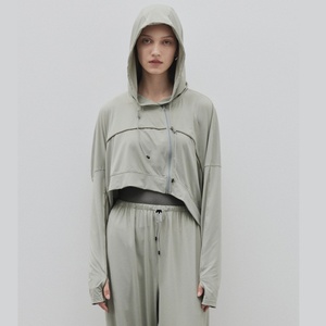 Ensembles de sweats à capuche et pantalons respirants anti-UV UPF50 pour femmes, vêtements de protection solaire pour l'extérieur par le fabricant - Product Image 4