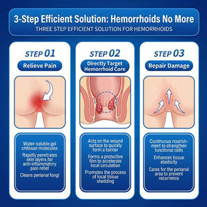 مرهم عشبي طبيعي من المصنع لعلاج البواسير، كريم فعال للبواسير - Product Image 6