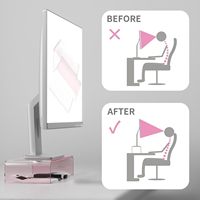 Acrylique Table Ordinateur Portable Stand Ordinateur Stand Bureau Accessoires Organisateur Ordinateur Présentoirs