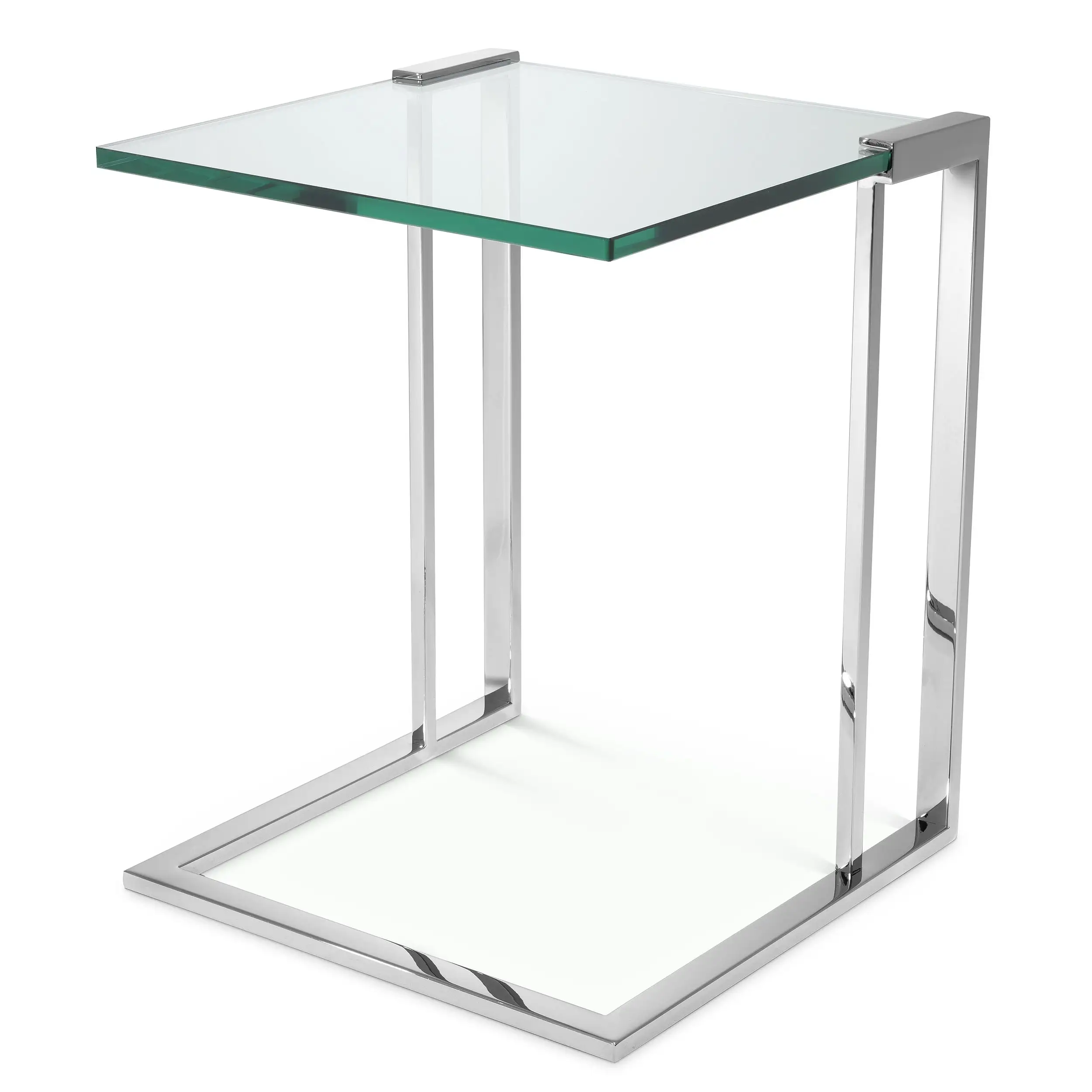 सबसे अच्छा बेच धातु स्टेनलेस स्टील पैर टेम्पर्ड ग्लास शीर्ष साइड टेबल सोने या चांदी के रंग के साथ समाप्त भोजन कक्ष कॉफी टेबल