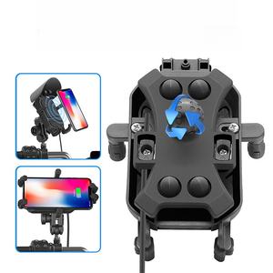 Cargador Inalámbrico Rápido de 15W, Impermeable y Antivibraciones, para Soporte de Navegación de Teléfono en Motocicleta, Soporte de Teléfono para Vehículo Eléctrico - Product Image 4