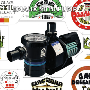 Emaux SB30 220V Bomba 3HP Piscina y Spa Circulación Gestión del Agua 3HP Potencia - Product Image 3