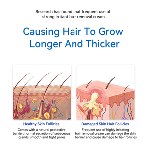 효과적인 겨드랑이 제모를위한 스킨 케어를위한 베스트 셀러 바디 제모 크림 - Product Image 6