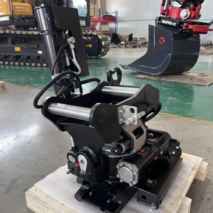 MAIPRO S40 Coupleur rapide rotatif, attache inclinable, rotateur hydraulique inclinable pour excavatrice de 2 à 4 tonnes - Product Image 5