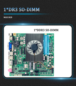 Carte mère mini ITX X86 Slim avec processeur Core I5, processeur de 2e et 3e génération, DDR3, carte mère principale, mini carte mère PC - Product Image 5