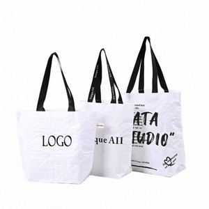 Custom Logo Printed Woven <b>Handbag</b> with PP Fabric & Rope Handle Colorful Customizable Shopping Gift Bag for Exhibition Activities - Product Image 1