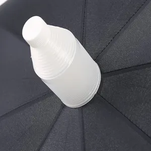 Зонт с пластиковой крышкой