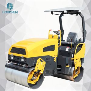 Renovación de Sitios Históricos, Rodillo de Doble Tambor LS30H de 3 Toneladas, Compactación de Baja Vibración - Product Image 4