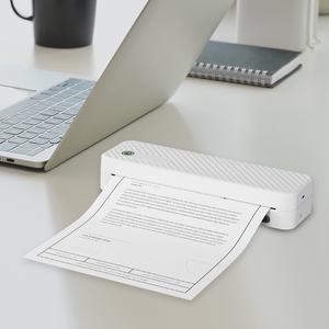 Nhà Máy Giá xách tay <span class=keywords><strong>A4</strong></span> Kích thước mini không dây máy in nhiệt máy in di động với Bluetooth trong kho - Product Image 1