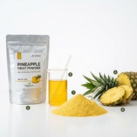 Natuurlijk Wild Blueberry Fruitpoeder met Vitamine C & Bromelaïne, Pure Food Grade, 1kg in plastic verpakking FVP-14