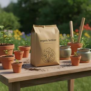<span class=keywords><strong>Sac</strong></span> d'emballage en papier kraft multicouche personnalisé, résistant à l'humidité, à fond plat, pour engrais, terre et aliments pour animaux (vente en gros) - Product Image 3