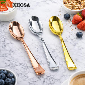 ชุดช้อนส้อมมีดพลาสติกแบบใช้แล้วทิ้ง ดีไซน์เรียบง่าย เป็นมิตรกับสิ่งแวดล้อม - Product Image 5