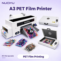 Nouvelle imprimante DTF A3 pour film PET, machine XP600 CMYK avec encre pigmentée blanche et four de séchage pour transfert sur tissu coton/nylon