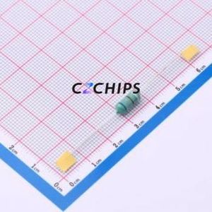 Inducteur à anneau coloré XRAL0512-681K / à montage traversant (THT) 680uH 10% 90mA 100mA - Product Image 1