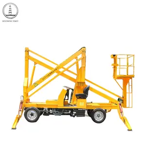 Pickup Truck Teleskop Tract able Boom Lift