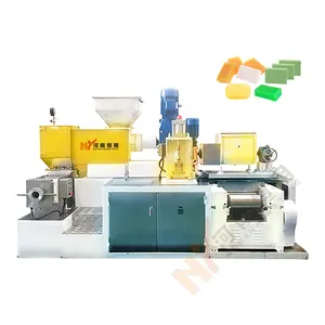 Complete set laundry soap making machine full line/Efficient solid hotel bar soap making machine