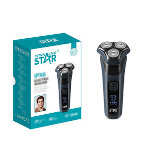 เครื่องโกนหนวดไฟฟ้า WinningStar IPX6 แบบชาร์จได้ ใบมีดสามใบ สำหรับผู้ชาย - Product Image 1