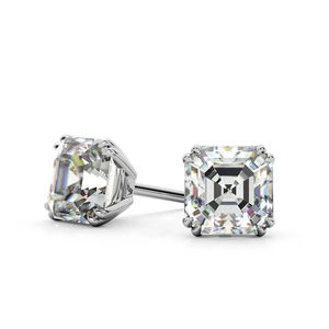 Rose Gold Yellow Gold Stainless Steel <b>Stud</b> <b>Earrings</b> Oval Cut Diamond Look Casual Sporty Style Jewelry for Women - Product Image 3