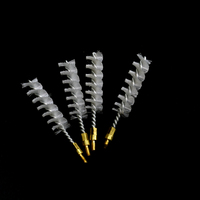 Brosses de nettoyage de cheminée de qualité supérieure, personnalisables, de qualité OEM, avec un diamètre de 1 pouce et des poils en fil d'acier au carbone