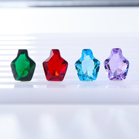 Nouveauté cristal coloré verre pierre précieuse en vrac pour vase et bouteille de parfum pendentif K9 cristaux de verre
