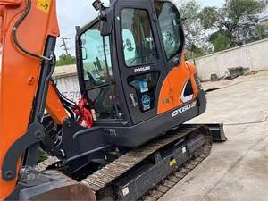 รถขุดดินขนาดเล็ก Doosan DX60ไฮดรอลิก6ตันน้ำหนักในการดำเนินงานพร้อมแกนเกียร์เครื่องยนต์มอเตอร์ Plc Korea - Product Image 4