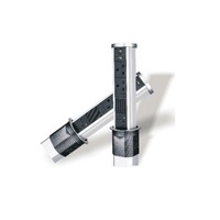 3 prises Allemagne 2 RJ45 Triangle Réunion Bureau Conférence Table de bureau Table de table Pop UpSocket pour bureau