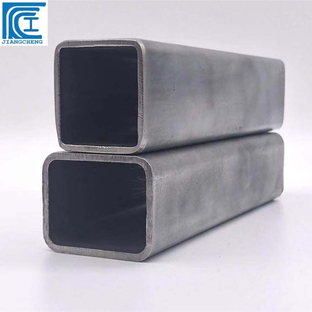 Black Mild Steel square Hollow Box Section Metal Pipe Tubing