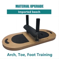 Correcteur de pieds en bois professionnel pour Pilates, durable, pour pieds plats et hallux valgus, outil réglable pour l'alignement des orteils, pour studio de Pilates et physiothérapie