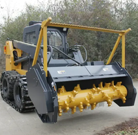 940kg cinese Skid Steer Loader Forest falciatrice trinciatrice con il prezzo