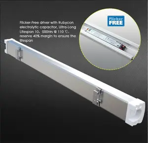 ShineLong Wholesale 22W 40W 60W 100W 150LM/W IP65 LED Tri-proof Light Recessed Linear Lighting Commercial Industrial Lighting