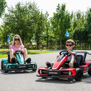Kart électrique à pédales 24V 8A avec moteur 4848, jouet à roulettes pour enfants de 5 à 7 ans, unisexe, en plastique, 4 roues - Product Image 4