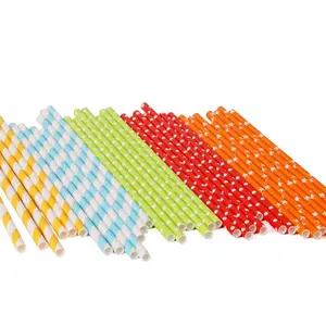 Cocktail Paper Straw Drinking Straws Drinking Beverage Event & Party Supplies,bar Accessories 10000pcs/ctn >5 Piece Provided