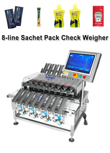 2-8 مسار كيس الشيكات أوزان مسحوق صلصة عصا حزمة حارة متعددة موازين الوزن التلقائي - Product Image 3